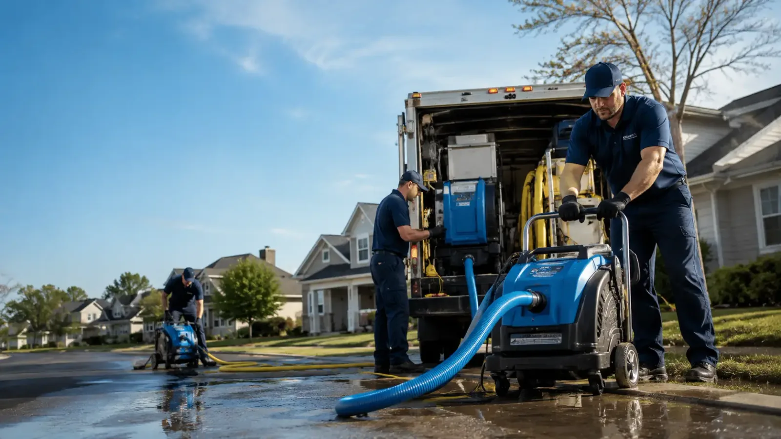 Flood Damage Cleanup in Schoenchen, KS